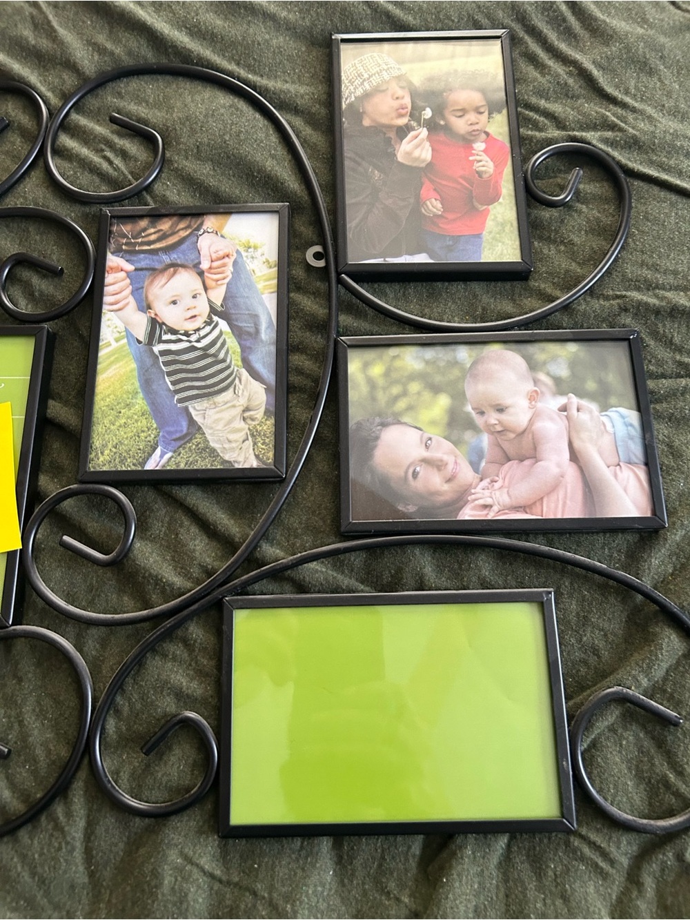 Black Scroll Multi-Photo Wall Frame - Picture 3 of 3